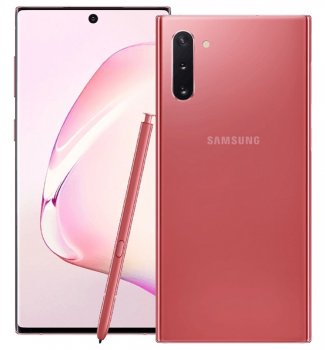 Розов Samsung Galaxy Note 10 с висококачествени снимки